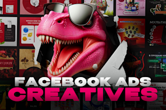 create social media design, facebook ads, ad creative