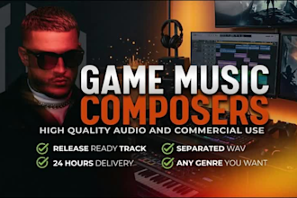 compose and score background music for your video game
