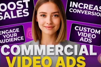 create an explainer video or commercial video ads