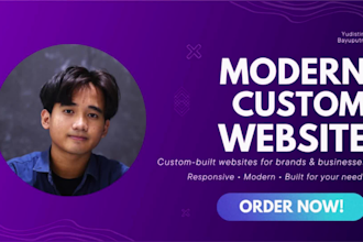 build a modern website for your personal brand or business