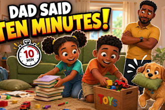 do 3d pixar style ai character animation kids storytelling 3d ai cartoon video