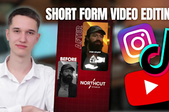 edit viral videos for tiktok, instagram and youtube