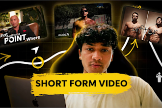 do short form editing for instagram reels and youtube shorts