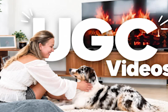 engaging ugc content for your company, amazon product, dog and cat ugc video