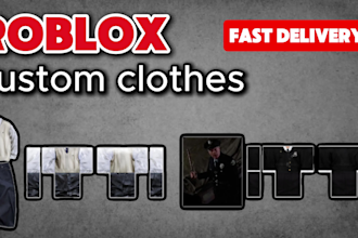 create custom realistic 2d roblox clothing