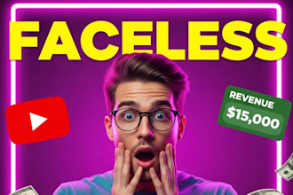 be your faceless youtube video editor
