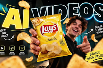 create cinematic ai product videos ai video ads ai commercials 3d ai animations
