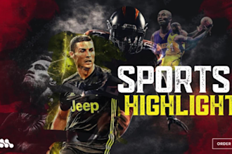 edit cinematic sports highlights and player highlight reels