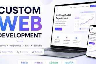 build a custom website