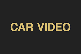 edit car video for reels and tiktok, professional car edit