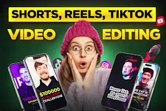 edit viral instagram reels, yt shorts, tiktok and ads