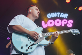 create pro electric, acoustic guitar loops for your beat