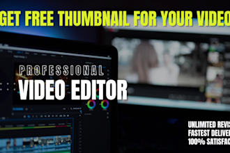 do professional cinematic youtube video editing in 24 hours