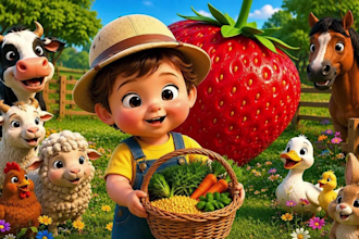 do engaging 3d kids video editing, 3d cartoon kids animation for kids channel