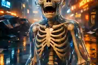 create viral ai skeleton story videos for youtube and tiktok