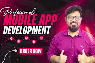 do ios app development, android app creation, and mobile app using flutter