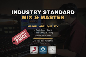 mix and master your song to major label standards