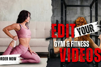 edit your workout, fitness,gym videos for youtube and reels