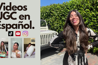 create spanish ugc videos for ads and social media