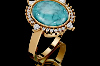 do 3d jewelry cad design jewelry cad rendering for 360 render and 3d printing