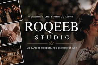 edit cinematic wedding highlight videos, teaser, trailer and full wedding film