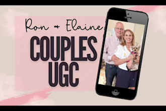 create couples ugc, for video ads, social media, marketing