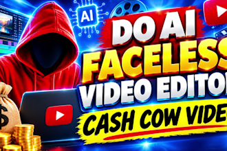 do engaging ai faceless video editing cash cow videos for youtube automation