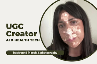create ai, health tech ugc content for tiktok and meta ads