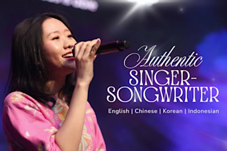 be your authentic female singer songwriter topliner
