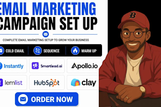 setup instantly ai smartlead ai instantly ai clay com cold email campaign n8n