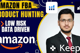 do amazon fba product research and product hunting