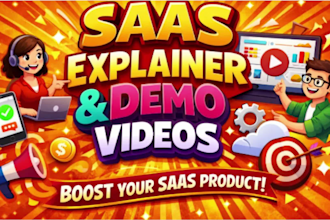 saas explainer video, demo video for saas product