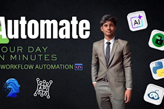 develop ai automation workflows using python and streamlit