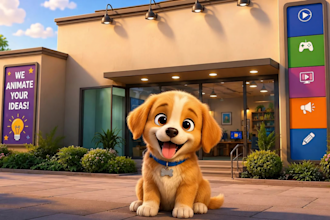 do ai cartoon video and 3d cartoon animation videos for youtube