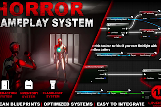 build pro horror mechanics and systems for ue5