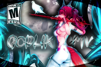 professionally make a godlike anime amv for your song