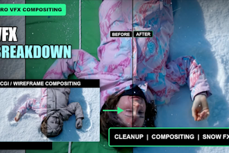 create realistic vfx and cgi shots