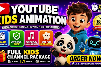 create fast viral kids learning videos