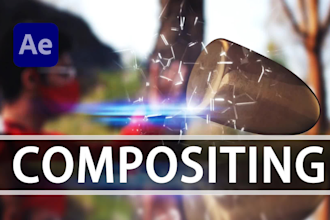 do vfx compositing, cgi, rotoscoping of your videos