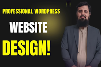 design a wordpress website