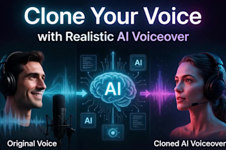 clone your voice with realistic ai voiceover