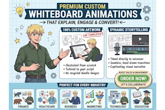 create custom doodle video and whiteboard animation