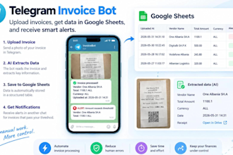 build ai invoice and receipt processing automation
