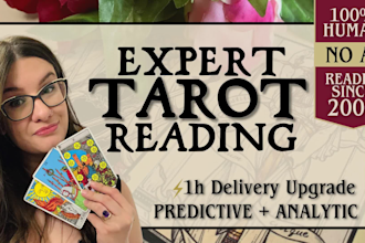do a clear and relevant tarot reading in a video