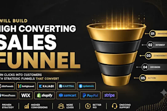 build high converting sales funnel