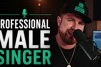 be your professional male singer, male pop singer, male vocalist and songwriter