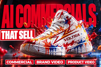 create premium ai product video ads and commercials