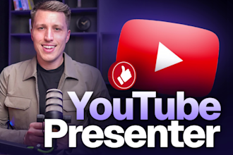 be your british youtube video presenter and host