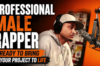 male rapper, rap hook, drill rap, feature rap, rap feature, intro rap
