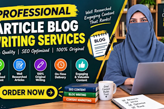 write SEO articles, blogs and engaging website content
